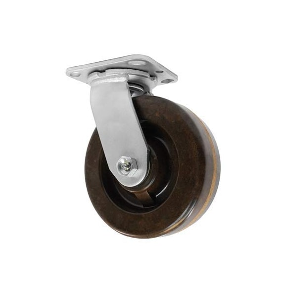 4"x2" HIGH Temperature PHENOLIC Wheel Swivel Caster, 600 lbs Capa